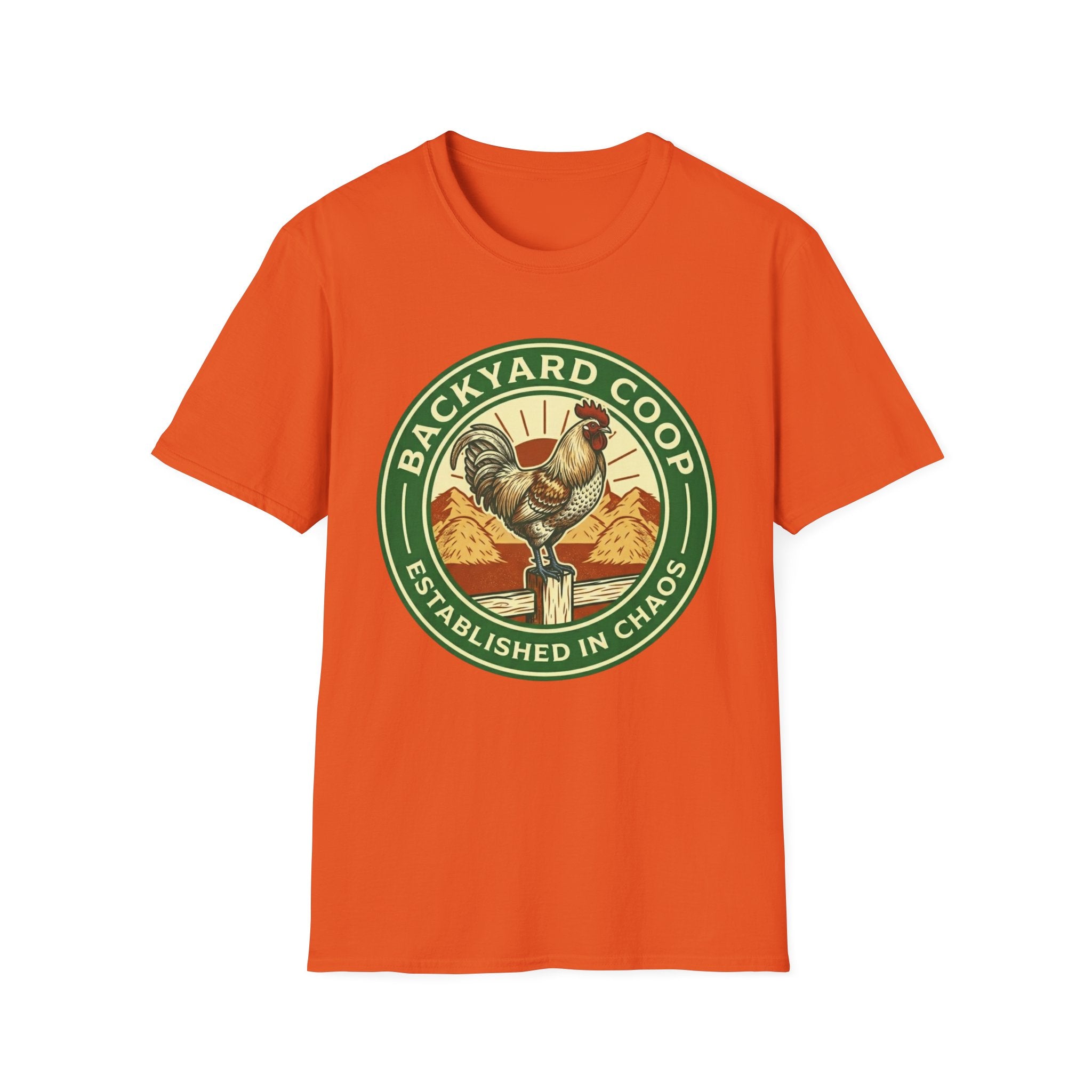 Backyard Coop - Established in Chaos T-Shirt