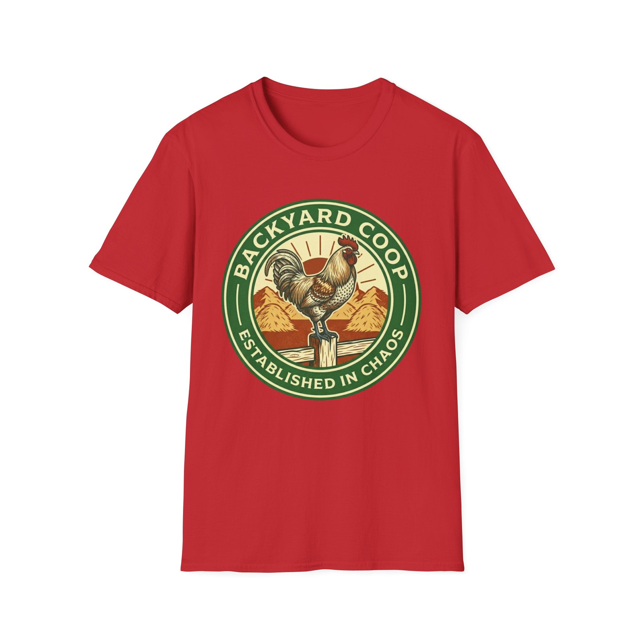 Backyard Coop - Established in Chaos T-Shirt