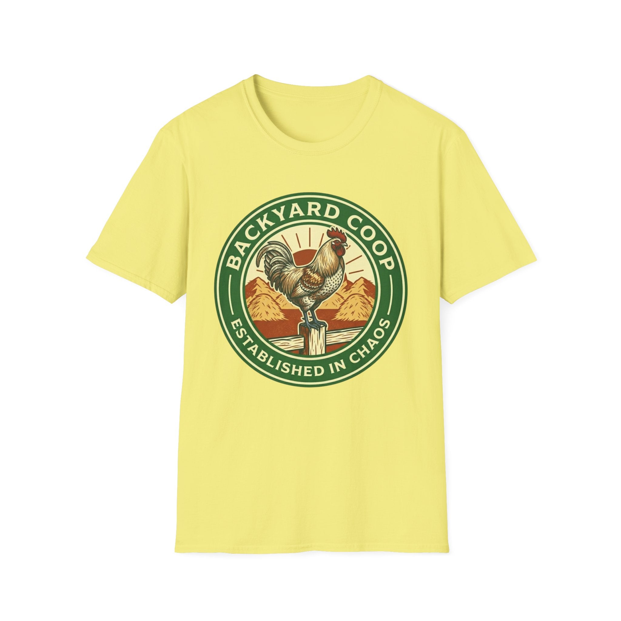 Backyard Coop - Established in Chaos T-Shirt
